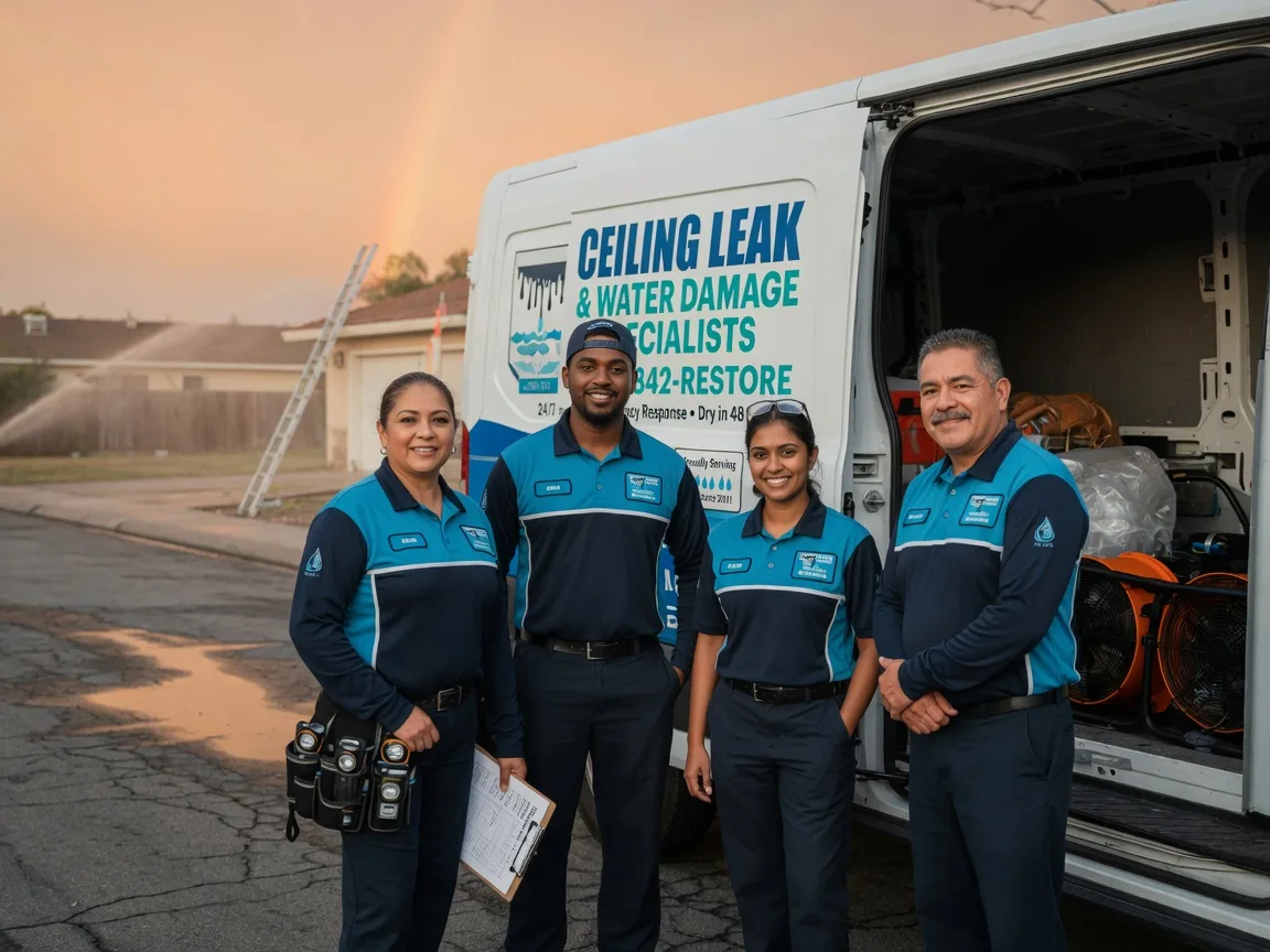 Ceiling Leak Cleanup company in Angleton, TX